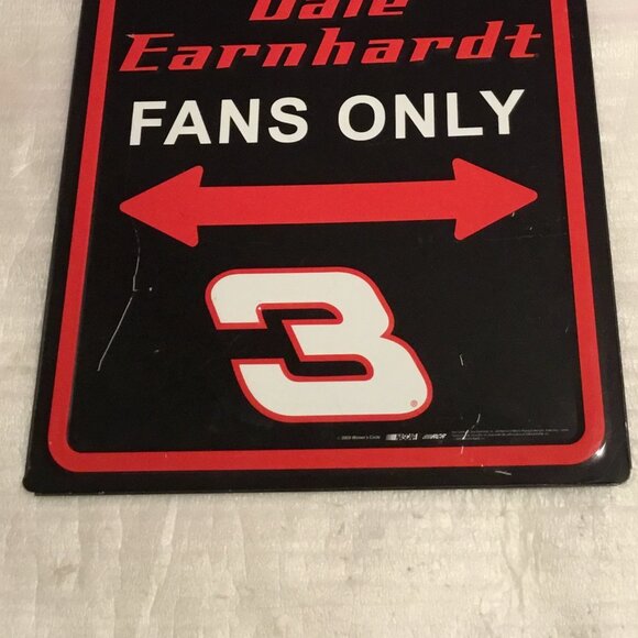 Reserved Parking For Dale Earnhardt Fans metal sign from NASCAR Winner's Circle - Picture 3 of 4